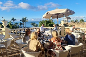 Travelnews.lv izbauda brokastis Tenerifes leģendārajā viesnīcā «Gran Hotel Bahía del Duque Resort» - Foto