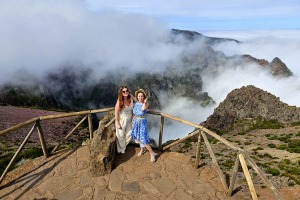 Apmeklējam Madeiras trešo augstāko virsotni Pico do Arieiro (1818) ar panorāmas laukumu - Foto