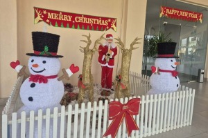 Šarm el Šeihas viesnīcas gatavojas Ziemassvētkiem un gadu mijai - Foto