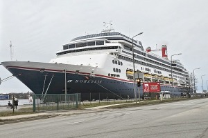 Kruīza kuģis «Borealis» no «Fred.Olsen Cruise Lines» flotes pirmo reizi ienāk Rīgas ostā - Foto