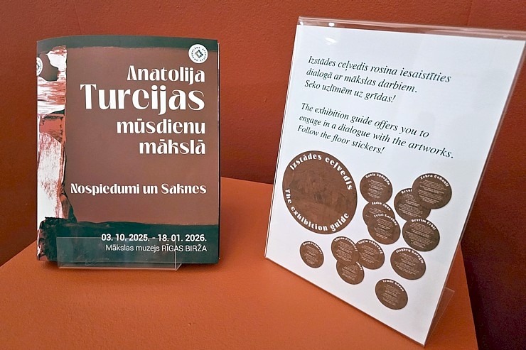 Mākslas muzejā RĪGAS BIRŽA ir skatāma izstāde «Nospiedumi un saknes: Anatolija mūsdienu Turcijas mākslā»