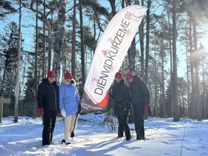 Z/S «Kurmīši» saimnieks Ivars Geiba fiksē sniegotās Krāslavas foto mirkļus - Foto