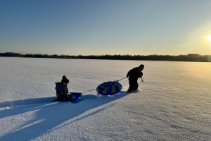 Kā dzīvo latgalieši Dagdā, kur šobrīd dziļākais sniegs Latvijā? - Krāslavas novads - Foto
