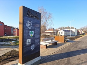 Daugavas aizsargdambis Jēkabpilī - atzinību guvis pilsētas sargs palu laikā - Foto