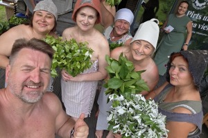 Latvju pirts un spa asociācija Baldones «Mežapuķes» pirtī rīko karstas mediju dienas - Foto