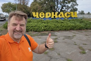 Iepazīstam Čerkasu gaļas, zivju un piena tirgu Ukrainā - Foto