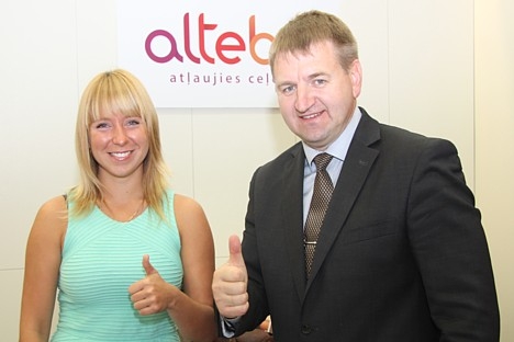 Video intervija: Altebo vadītāja par aktualitātēm un jauno biroju