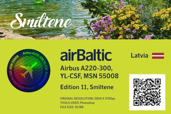 «airBaltic» vietnē «OpenSea» veiksmīgi izdod vienpadsmitos neaizstājamos blokķēžu žetonus jeb NFT