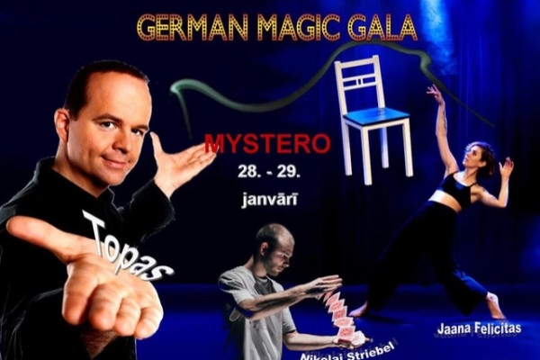 Rīgā gaida Vācijas labākos burvju māksliniekus