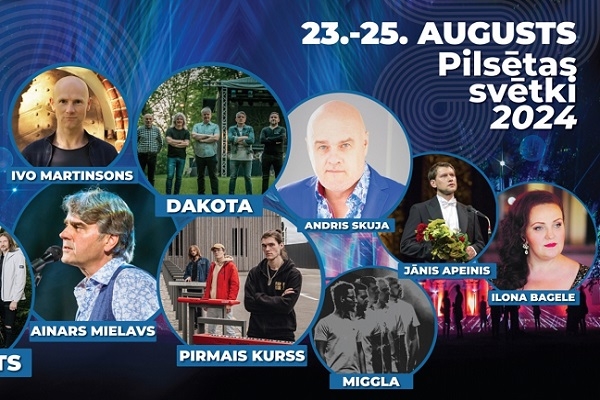 23.-25. augustā notiks Preiļu pilsētas svētki «Pilnmēness naktī»