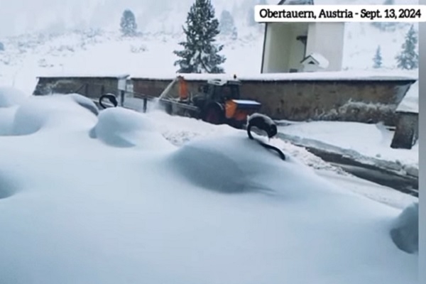 VIDEO: «Boriss» piemeklējis Centrāleiropu, izraisot haosu un pat sniegu