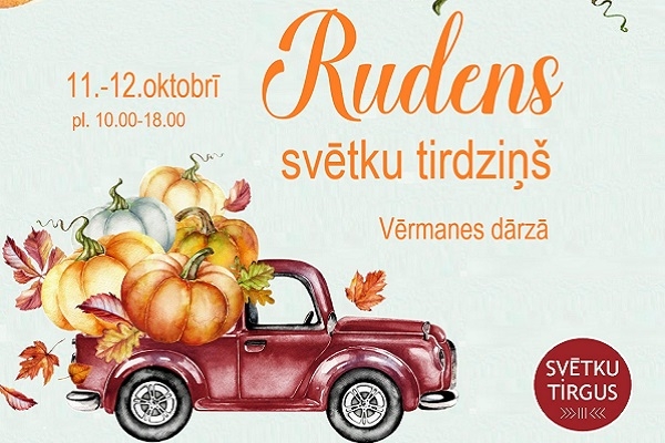 Divas dienas Vērmanes dārzā notiek Rudens svētku gadatirgus