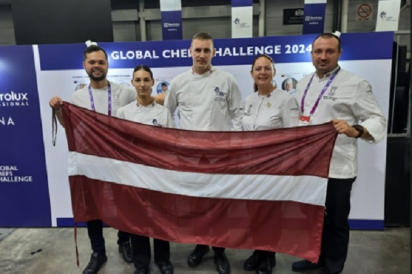 Latvijas pavāriem labi panākumi «Global chef chellenge» pasaules pavāru konkursa finālā