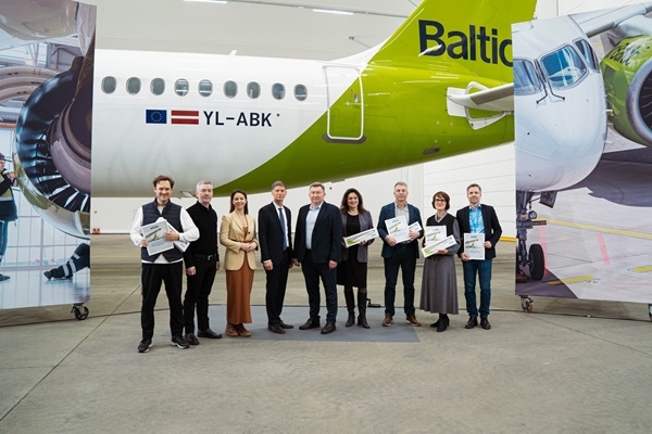 «airBaltic» atklāj divus lidmašīnu angārus, lai uzlabotu operatīvo kapacitāti 