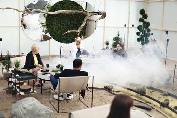 Rīgā atklāts noslēpumains dārzs, kas transformējas apmeklētāju acu priekšā