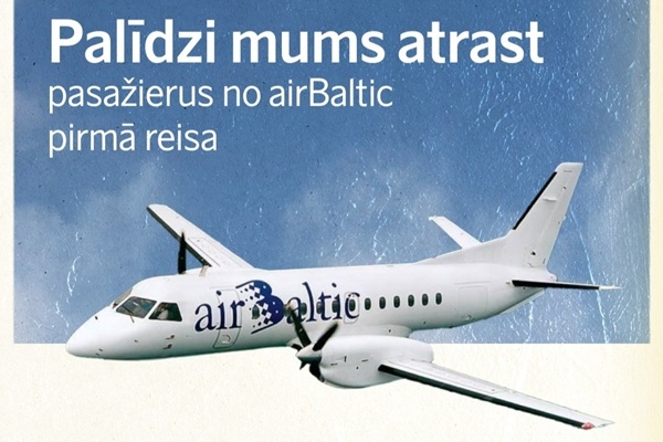 «airBaltic» meklē īpašus pasažierus