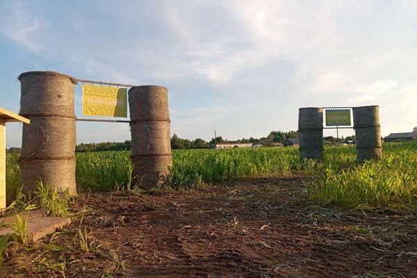 Ventspils novadā jaunums: Kukurūzas labirints