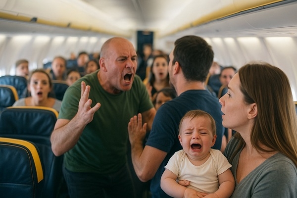 «Ryanair» reisā uz Lisabonu izceļas haoss raudoša bērna dēļ
