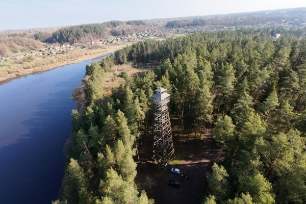 Krāslavas novads: Demontēs Priedaines skatu torni