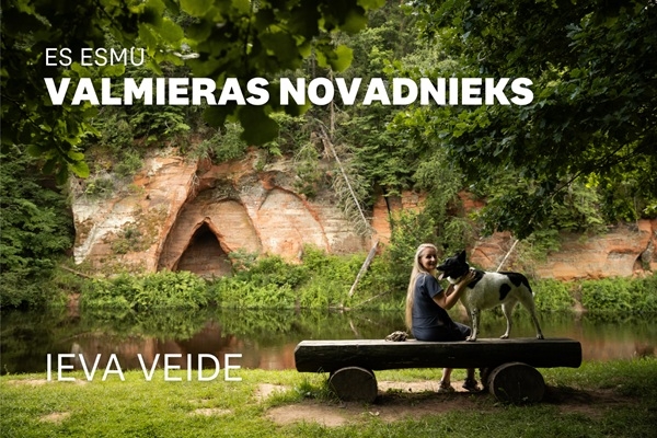 Valmieras novadniece Ieva Veide iesaka Skaņākalna Dabas parku