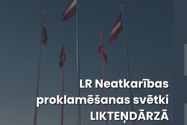 2025.gada 18.novembrī, kā katru gadu, aicinām valsts svētkus sagaidīt Likteņdārzā