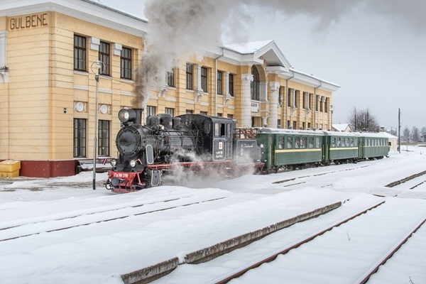 Gulbenes novads: 20.decembrī aicinām ceļojumā ar vilcienu uz Gulbeni