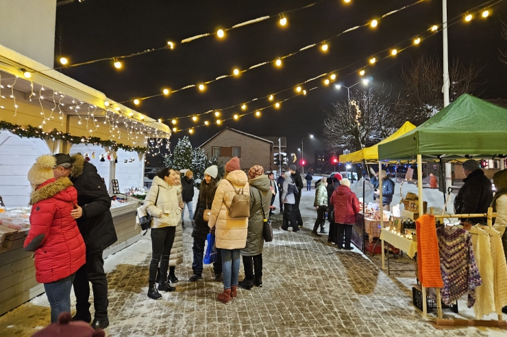 Noķer svētku sajūtu Ziemassvētku tirdziņā Gulbenē