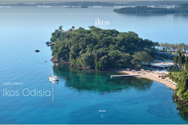 Par labāko  AI kūrortu Eiropā atzīts Grieķijas 5* komplekss ar 10 baseiniem un privātu pludmali