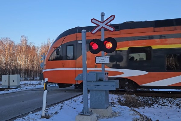 Vilciena maršruta Tartu – Rīga atklāšana 5. janvārī 