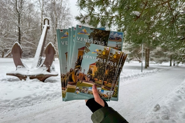 Izdoti jauni Ventspils tūrisma informatīvie materiāli 2026. gadam