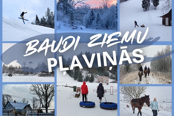 Aicina baudīt ziemu aktīvi Aizkraukles novadā