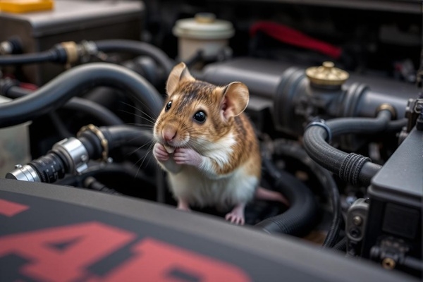 Kad pele tiek pie auto jeb kādus bojājumus aukstajā laikā var nodarīt grauzēji