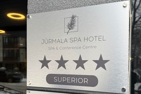 «Jūrmala SPA hotel» iegūst «Superior» statusu