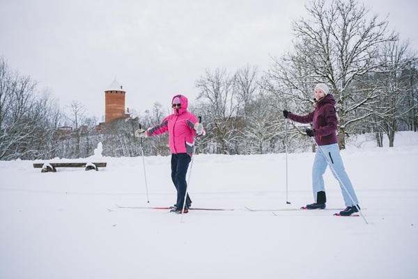 Turaidas muzejrezervāts piedāvā distanču slēpošanas maršrutus