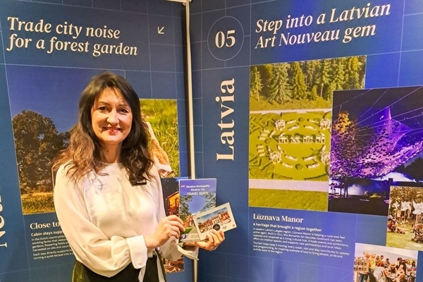 Lūznavas muiža kā vienīgais objekts no Latvijas izraudzīta starptautiskai Eiropas tūrisma labās prakses piemēru izstādei