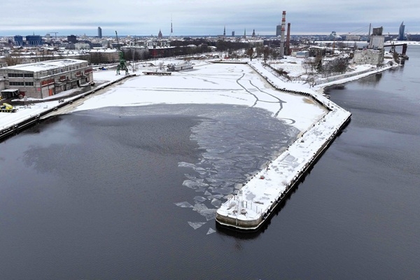 Ar ED dambja demontāžu uzsāk modernas pasažieru kuģu uzņemšanas infrastruktūras izveidi Eksportostā
