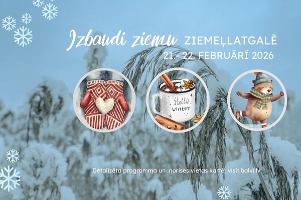 Izbaudi ziemas brīvdienas Ziemeļlatgalē!