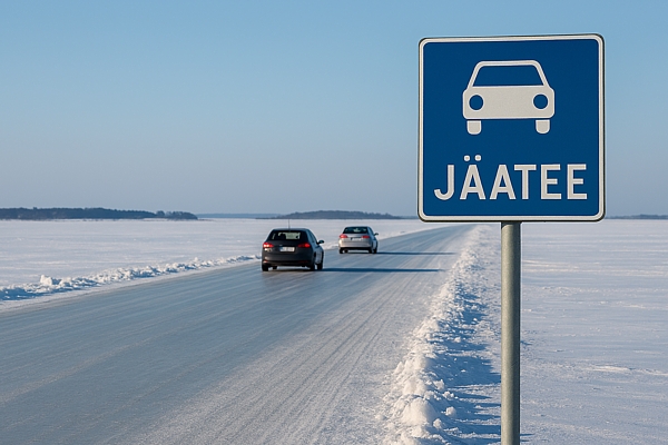 Igaunijā atvērts ziemas ledus ceļš starp Sāremā un Hījumā