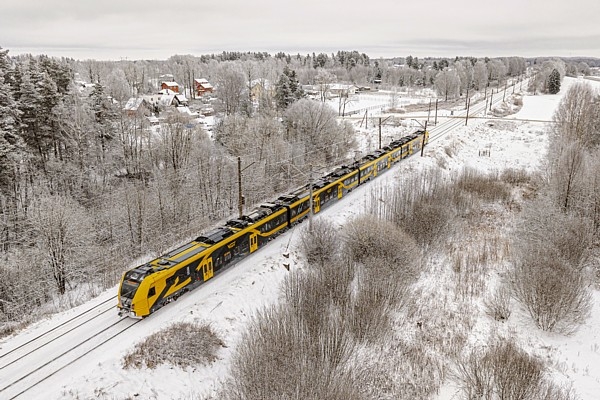 Vivi vilcienos janvārī pārvadāti 1,5 miljoni pasažieru; 96,2 % reisu izpildīti laikā