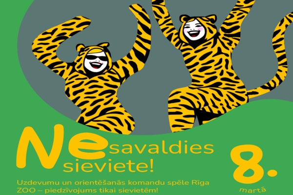 Rīga ZOO: (Ne)savaldies, sieviete!