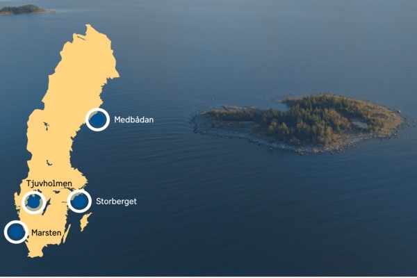 Zviedrija izlozē četras privātas salas: miljardieri nepiedalās