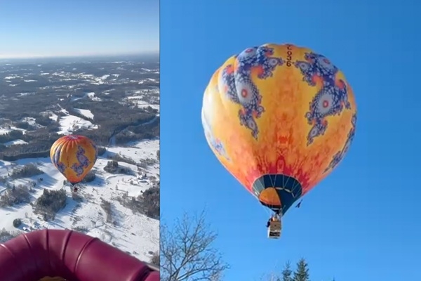 Latvijā fiksēts nacionālais rekords lidojumā ar gaisa balonu