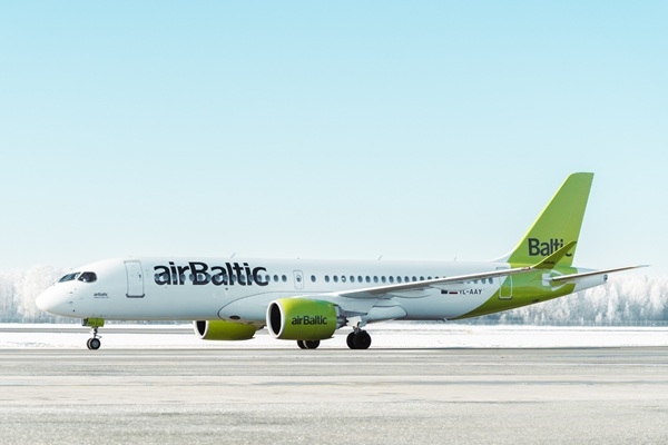 «airBaltic» operacionālās darbības rādītāji par 2026. gada februāri