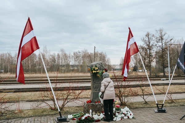 Komunistiskā genocīda upuru atceres norises Valmieras novadā