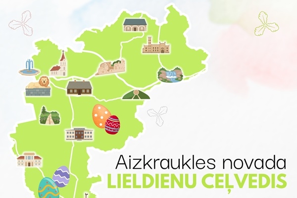 Lieldienu ceļvedis Aizkraukles novadā