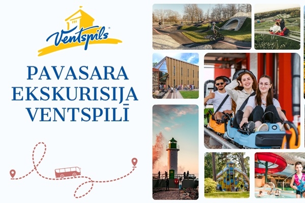 Pavasara ekskursijas skolēnu grupām Ventspilī