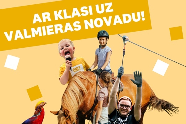 Ar klasi pēc piedzīvojumiem uz Valmieras novadu