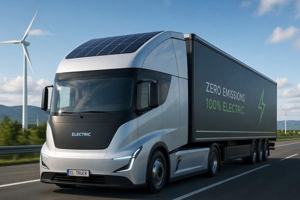 Kāpēc Latvijā vēl neredz elektriskos kravas auto? Skaidro eksperts