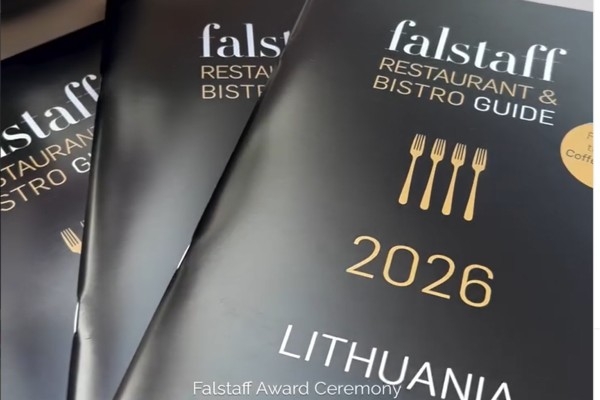 «Falstaff» experts select Lithuanias gastronomic stars and compile lists of the best restaurants 
