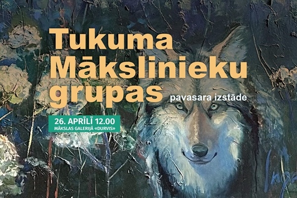 Tukuma Mākslinieku grupas pavasara izstāde Mākslas galerijā «Durvis»